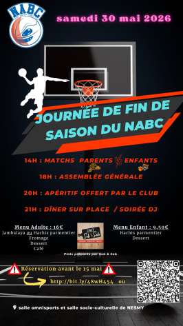 Soirée du NABC 30/05/2026